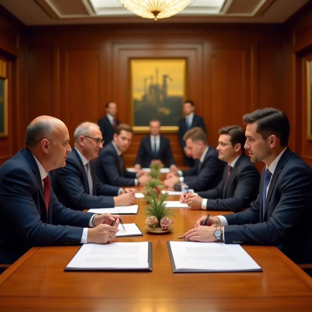 Firma de contratos inversión